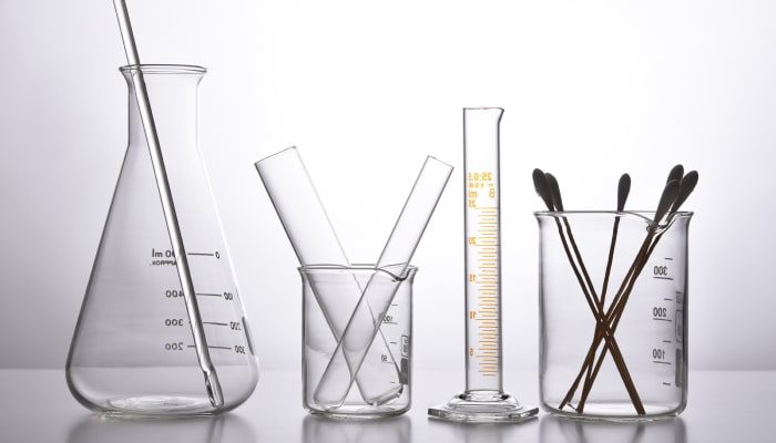 Materiales de vidrio de laboratorio